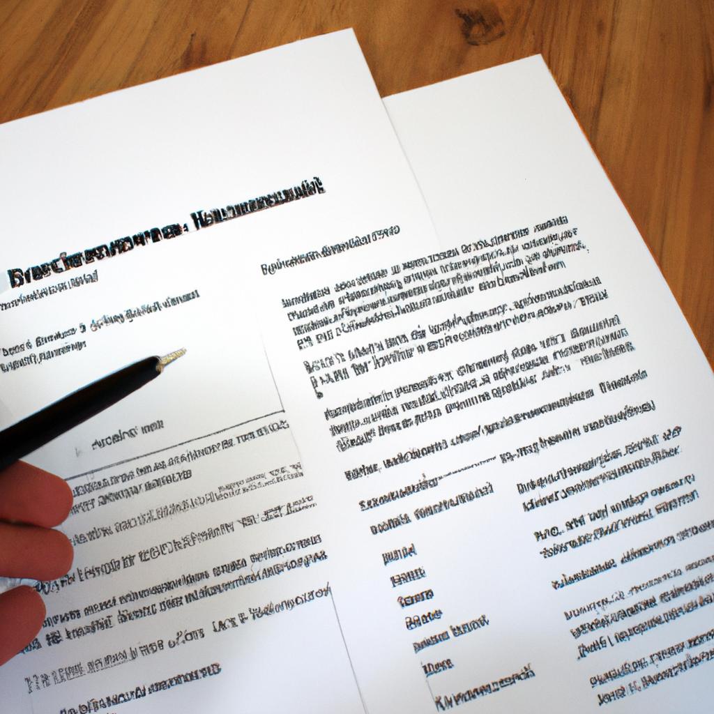 Person signing rental contract document